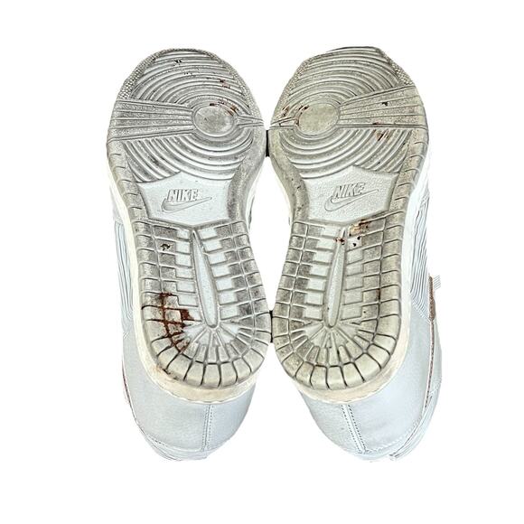 Nike Dunk Sky Hi Hidden Wedge Heel High Light Bone Metallic Red Bronze Shoes 8 - Picture 8 of 8